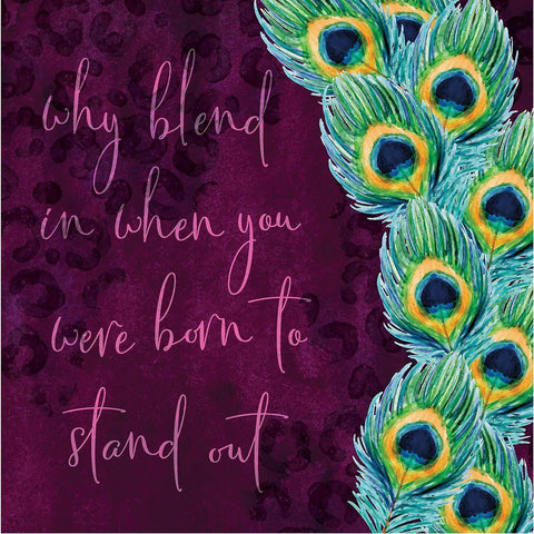 Stand Out White Modern Wood Framed Art Print with Double Matting by ND Art