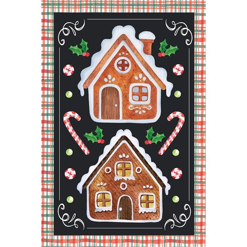 Gingerbread Gold Ornate Wood Framed Art Print with Double Matting by ND Art