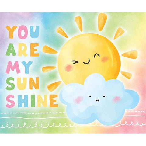 My Sunshine Gold Ornate Wood Framed Art Print with Double Matting by ND Art