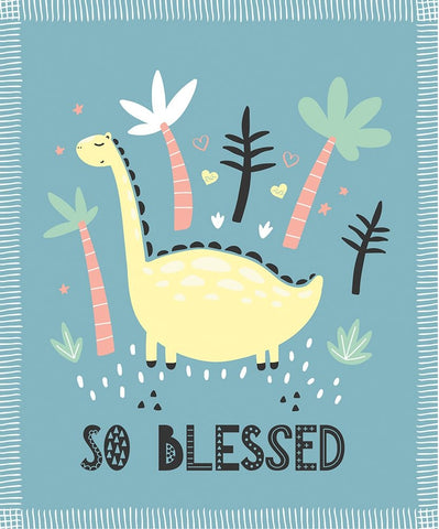 So Blessed Black Ornate Wood Framed Art Print with Double Matting by ND Art