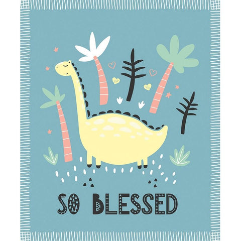 So Blessed Gold Ornate Wood Framed Art Print with Double Matting by ND Art