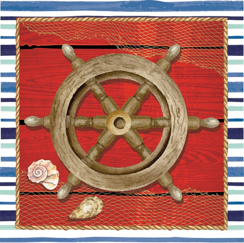 Steering Wheel Black Modern Wood Framed Art Print by ND Art