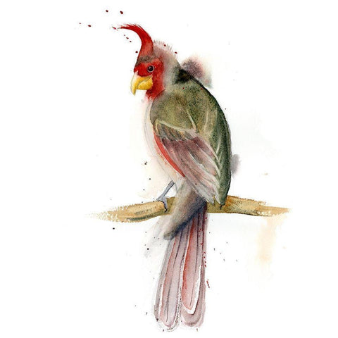 Shwoop Gold Ornate Wood Framed Art Print with Double Matting by Shefranov, Olga