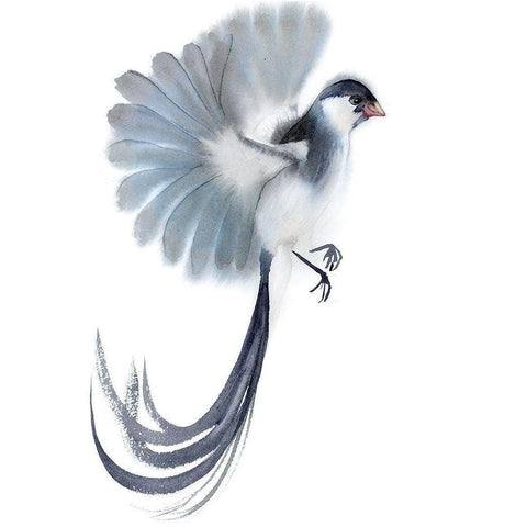 Fan Out Gold Ornate Wood Framed Art Print with Double Matting by Shefranov, Olga