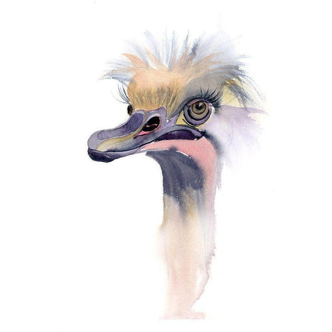 Lashes Black Modern Wood Framed Art Print by Shefranov, Olga