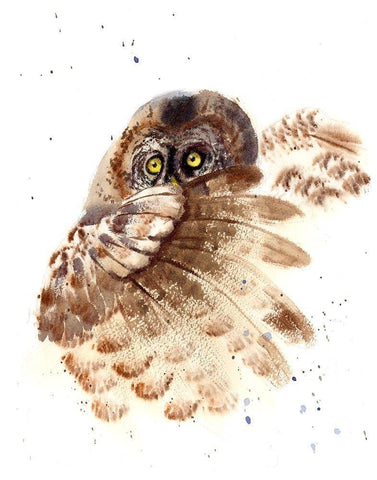 Oooh Black Ornate Wood Framed Art Print with Double Matting by Shefranov, Olga