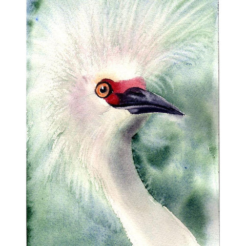 Crazy Hair Gold Ornate Wood Framed Art Print with Double Matting by Shefranov, Olga