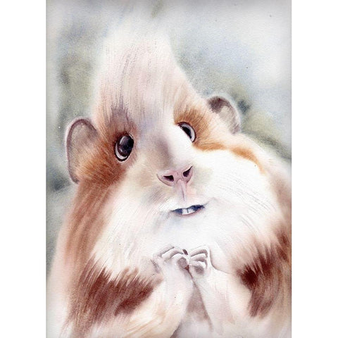 Oliver Black Modern Wood Framed Art Print by Shefranov, Olga