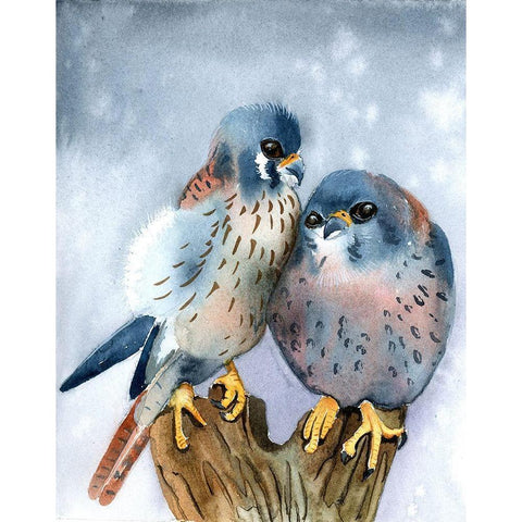 Speckle Chests II White Modern Wood Framed Art Print by Shefranov, Olga