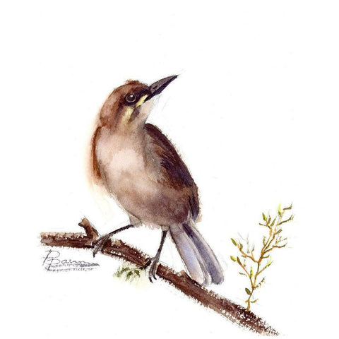 Cold Shoulder Gold Ornate Wood Framed Art Print with Double Matting by Shefranov, Olga