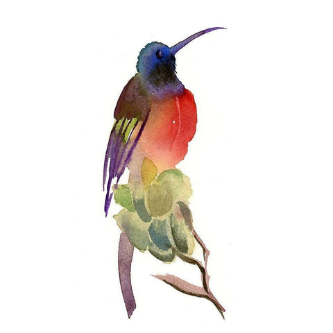 Red Chest Black Modern Wood Framed Art Print by Shefranov, Olga