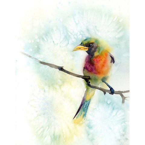 Corey Gold Ornate Wood Framed Art Print with Double Matting by Shefranov, Olga