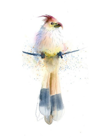 Theresa Black Ornate Wood Framed Art Print with Double Matting by Shefranov, Olga