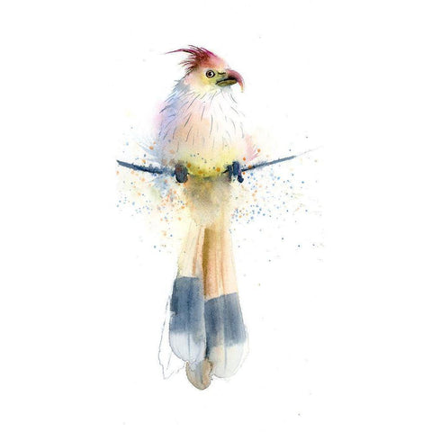 Theresa Black Modern Wood Framed Art Print with Double Matting by Shefranov, Olga