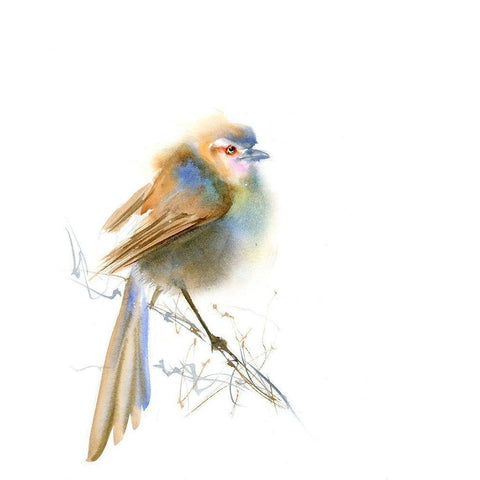 Olivia Black Modern Wood Framed Art Print by Shefranov, Olga