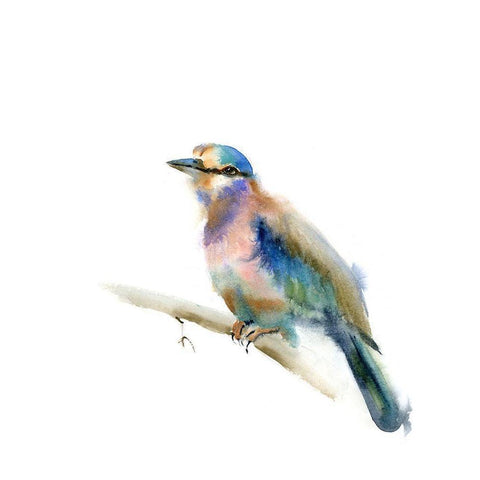 Ramona Black Modern Wood Framed Art Print by Shefranov, Olga