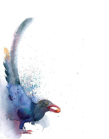 Jax Black Ornate Wood Framed Art Print with Double Matting by Shefranov, Olga