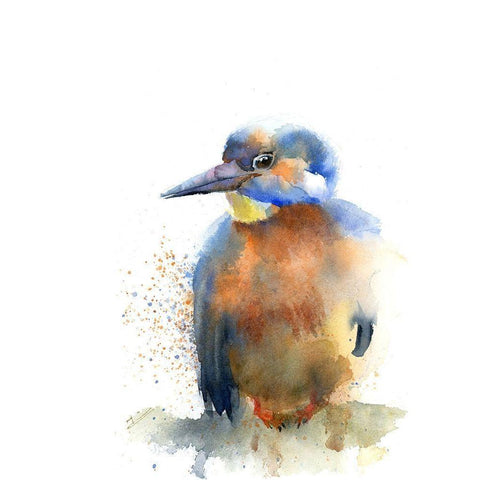 Katie Black Modern Wood Framed Art Print by Shefranov, Olga