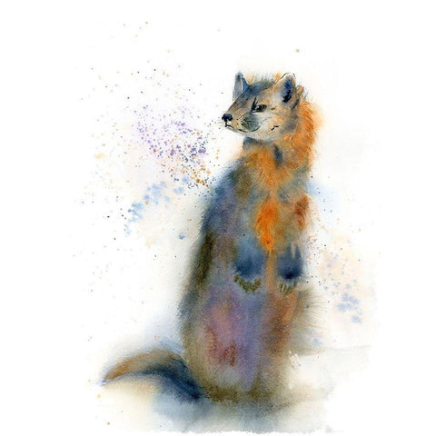 Percy White Modern Wood Framed Art Print by Shefranov, Olga