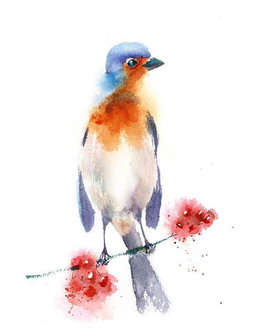 Solidarity III White Modern Wood Framed Art Print with Double Matting by Shefranov, Olga