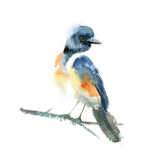 Rough Around the Edges Black Modern Wood Framed Art Print with Double Matting by Shefranov, Olga