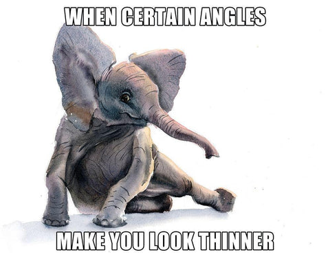 Certain Angles White Modern Wood Framed Art Print with Double Matting by Shefranov, Olga