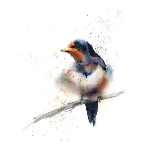 Waiting Gold Ornate Wood Framed Art Print with Double Matting by Shefranov, Olga