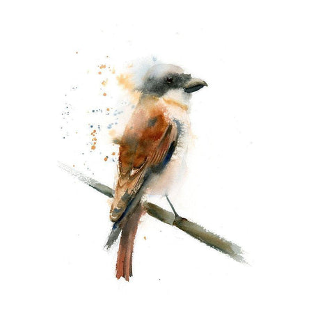 Relaxing Black Modern Wood Framed Art Print with Double Matting by Shefranov, Olga