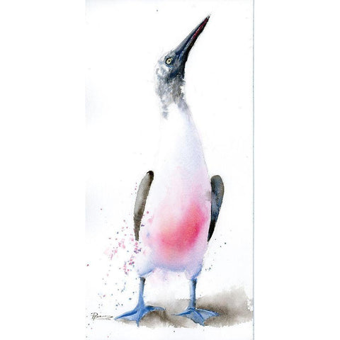 Standing White Modern Wood Framed Art Print by Shefranov, Olga