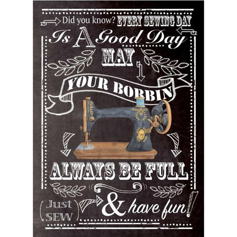 Always Be Full Gold Ornate Wood Framed Art Print with Double Matting by P.S. Art Studios