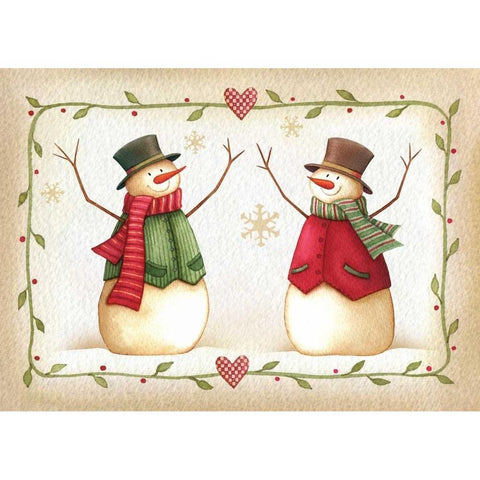 Holiday Joy Black Modern Wood Framed Art Print by P.S. Art Studios