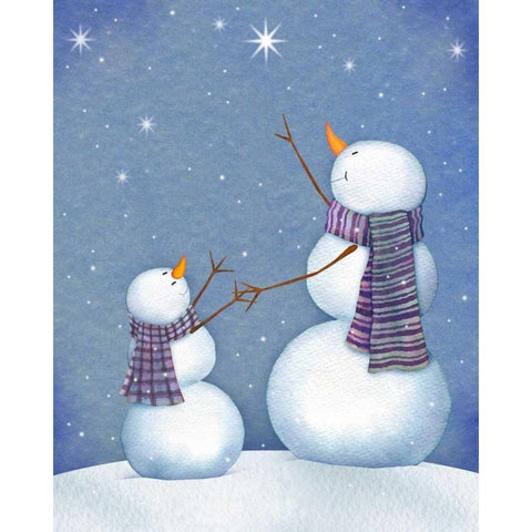See the Star Black Modern Wood Framed Art Print with Double Matting by P.S. Art Studios
