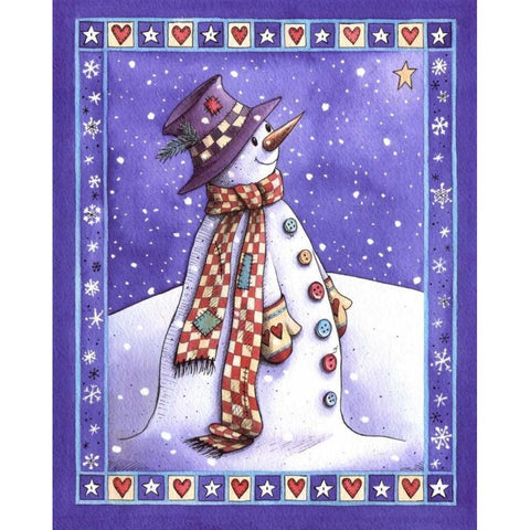 Star of Wonder Gold Ornate Wood Framed Art Print with Double Matting by P.S. Art Studios