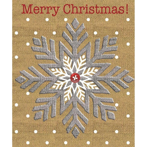 Merry Christmas White Modern Wood Framed Art Print by P.S. Art Studios