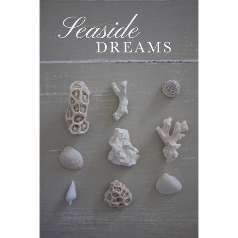 Seaside Dreams Gold Ornate Wood Framed Art Print with Double Matting by P.S. Art Studios