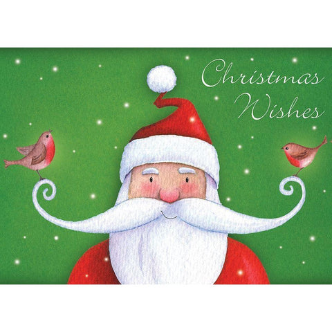 Christmas Wishes III Black Modern Wood Framed Art Print by P.S. Art