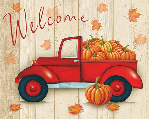 Welcome Haul Black Ornate Wood Framed Art Print with Double Matting by P.S. Art