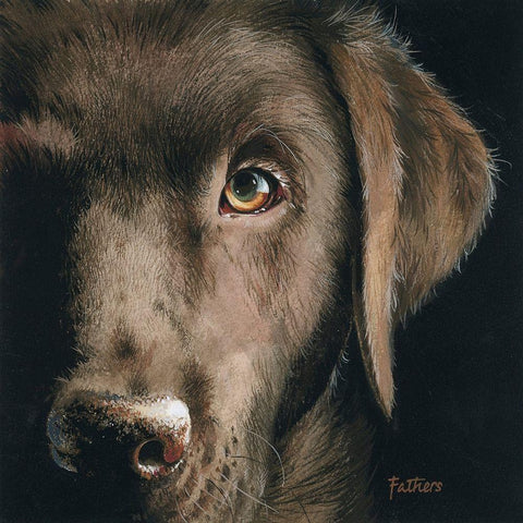 Best Friend Black Ornate Wood Framed Art Print with Double Matting by P.S. Art