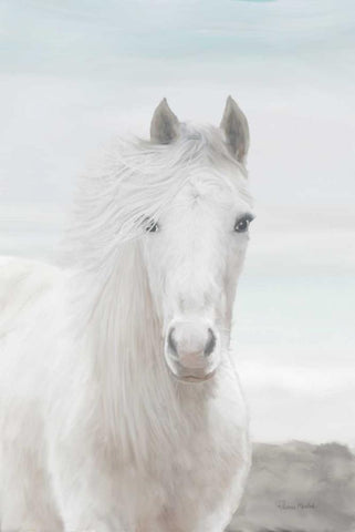 Wild and Free II White Modern Wood Framed Art Print with Double Matting by Murdock, Ramona