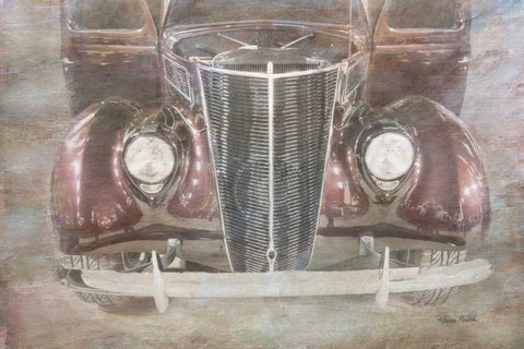 Vintage Classic White Modern Wood Framed Art Print with Double Matting by Murdock, Ramona