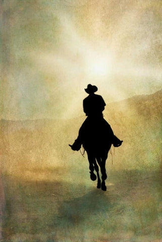 Headed Home Black Ornate Wood Framed Art Print with Double Matting by Murdock, Ramona