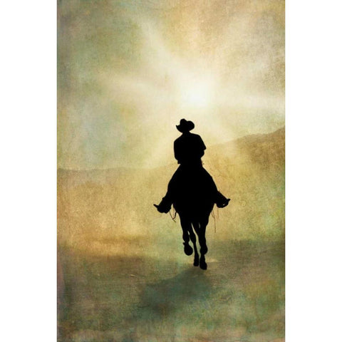 Headed Home Black Modern Wood Framed Art Print with Double Matting by Murdock, Ramona