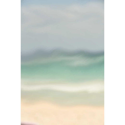 Coastal Dream White Modern Wood Framed Art Print by Murdock, Ramona