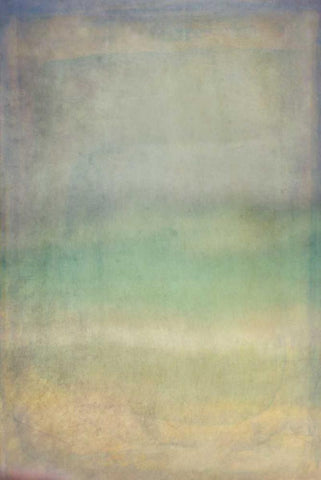 Coastal Abstract White Modern Wood Framed Art Print with Double Matting by Murdock, Ramona