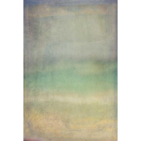 Coastal Abstract Black Modern Wood Framed Art Print by Murdock, Ramona