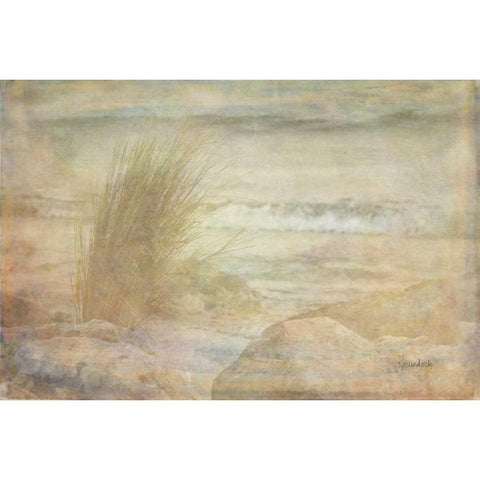 Simple View Black Modern Wood Framed Art Print by Murdock, Ramona