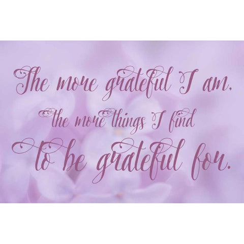 Gratitude Black Modern Wood Framed Art Print by Murdock, Ramona