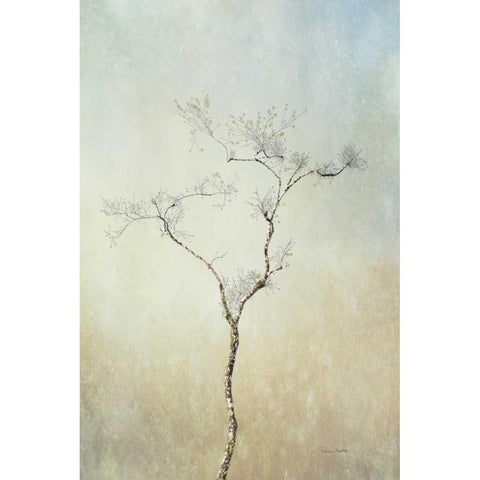 Tall Tree Gold Ornate Wood Framed Art Print with Double Matting by Murdock, Ramona