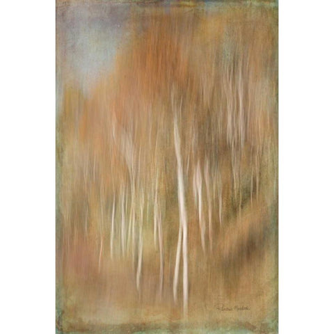 Ethereal Trees Gold Ornate Wood Framed Art Print with Double Matting by Murdock, Ramona