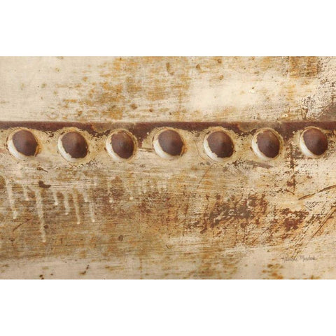 Rusty Rivets Gold Ornate Wood Framed Art Print with Double Matting by Murdock, Ramona